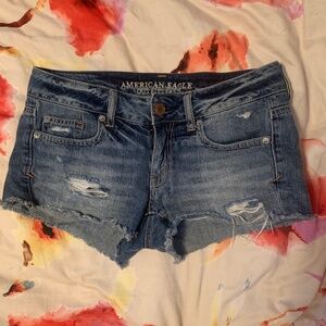 Denim shorts
